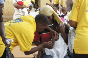 Mass vaccination in Uganda: Lions Clubs dedication to eliminating measles