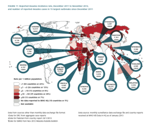 New Measles & Rubella Initiative 2012 Annual Report & Outbreak Fund